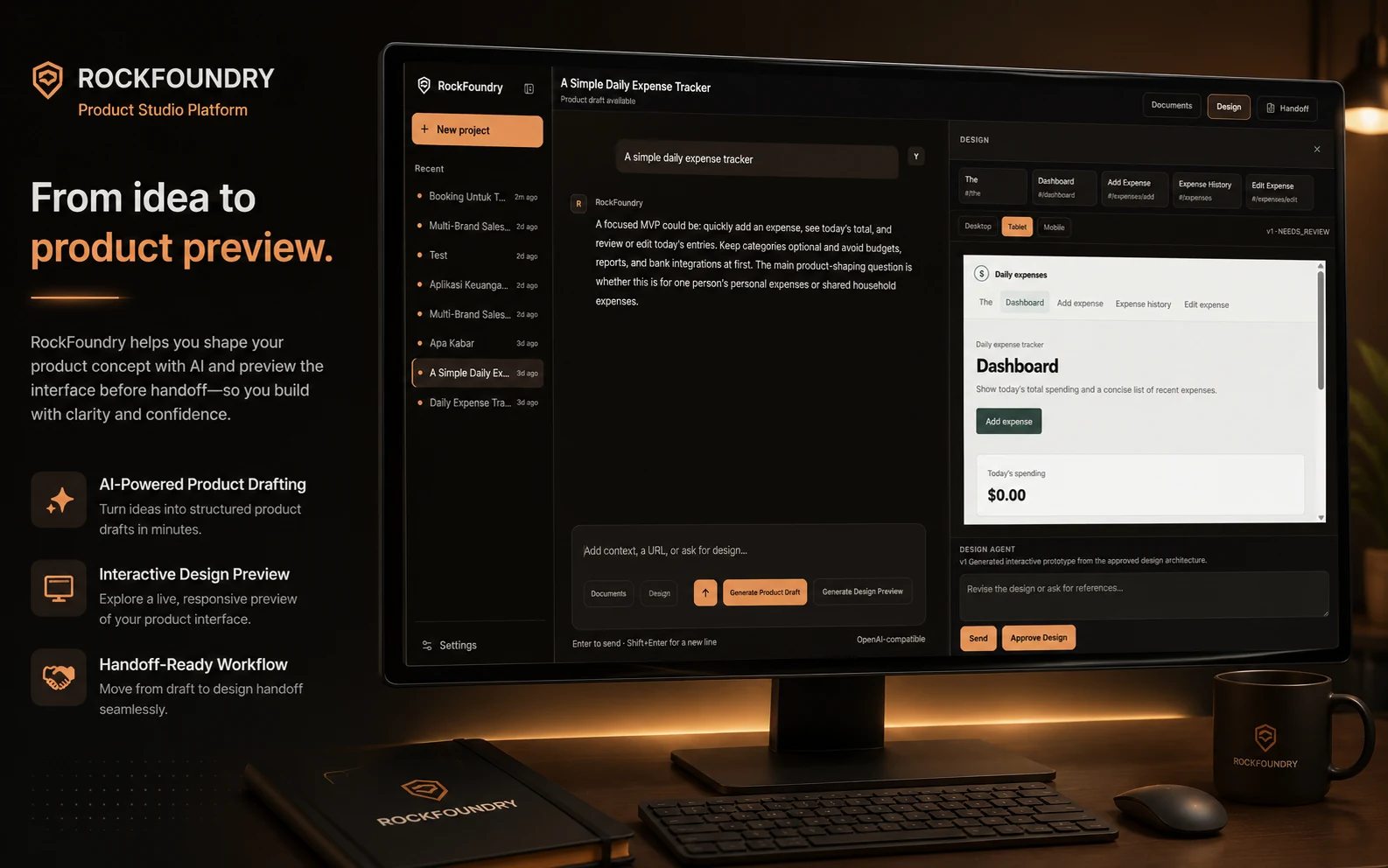 RockFoundry — Interface view 03